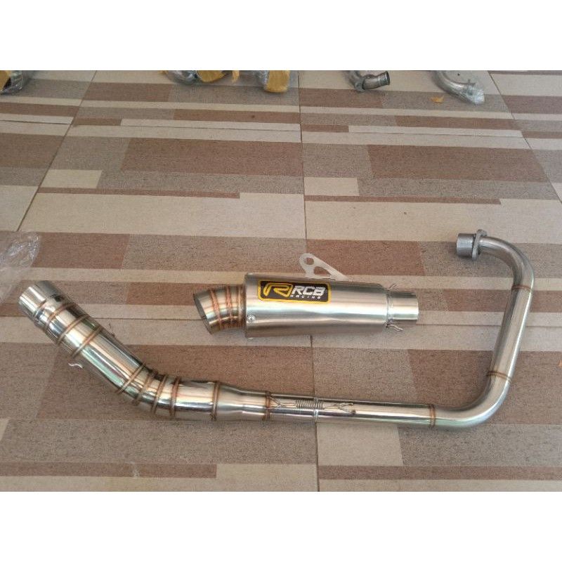 knalpot RCB kolong bawah PNP KLX crf dtracker