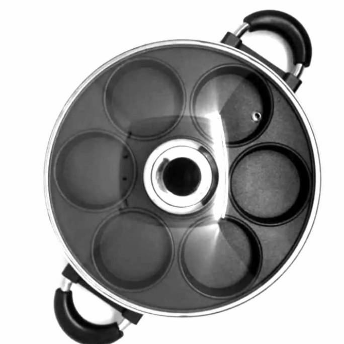 

(VERONA) cetakan martabak mini 7 lubang datar happy call