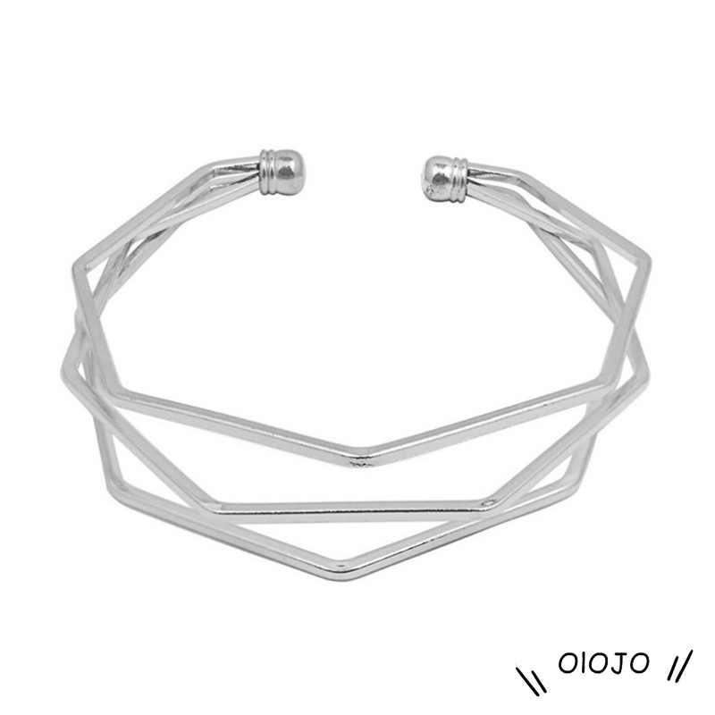 Gelang Paduan Seng Laminasi Gaya Korea Untuk Wanita - ol