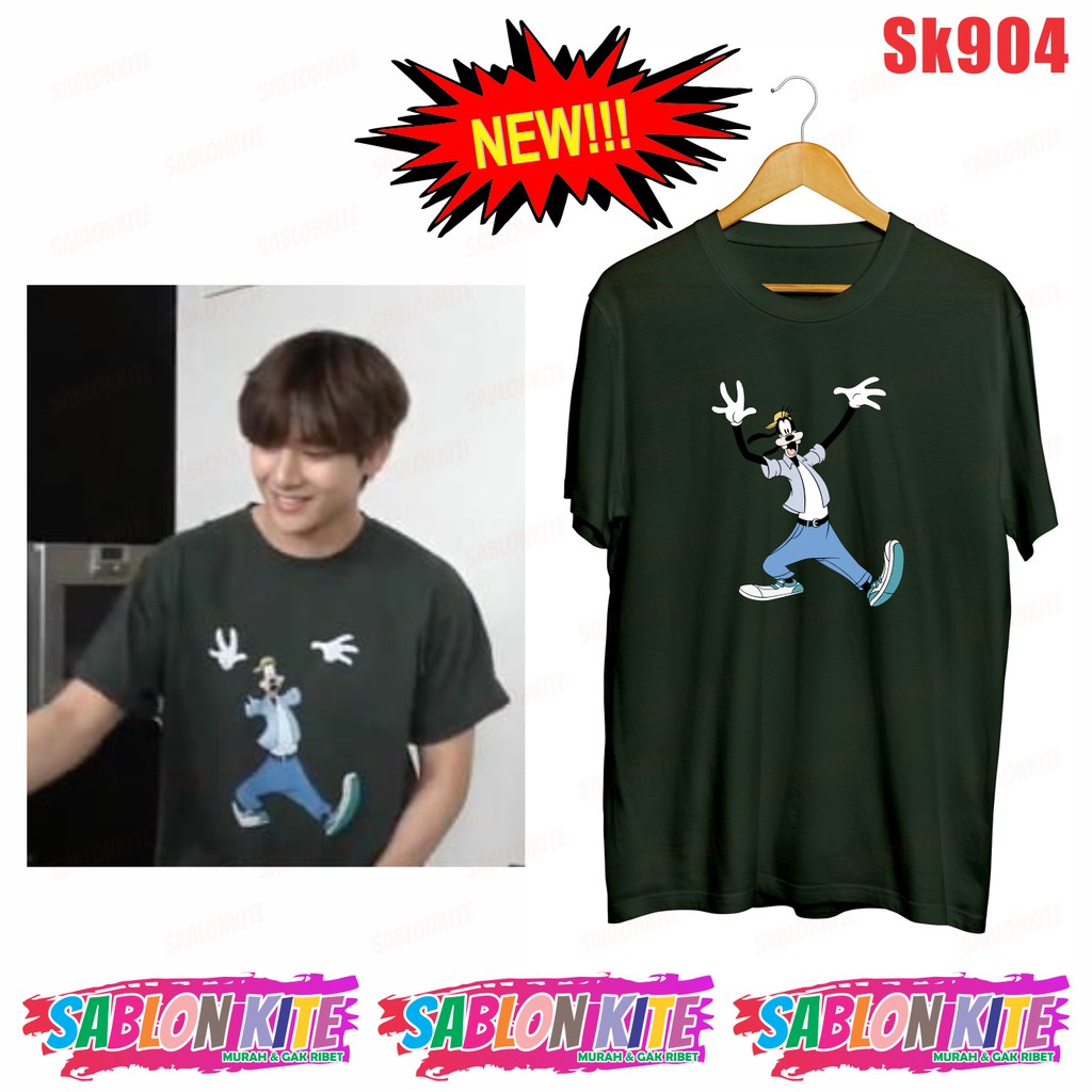 MURAH!!! KAOS KPOP V TAEHYUNG GOOFY SK904 UNISEX