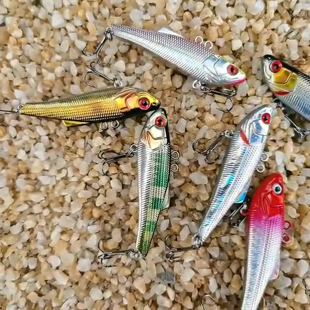 [Jianxin] Umpan Pancing Bentuk Ikan Imitasi Untuk Outdoor