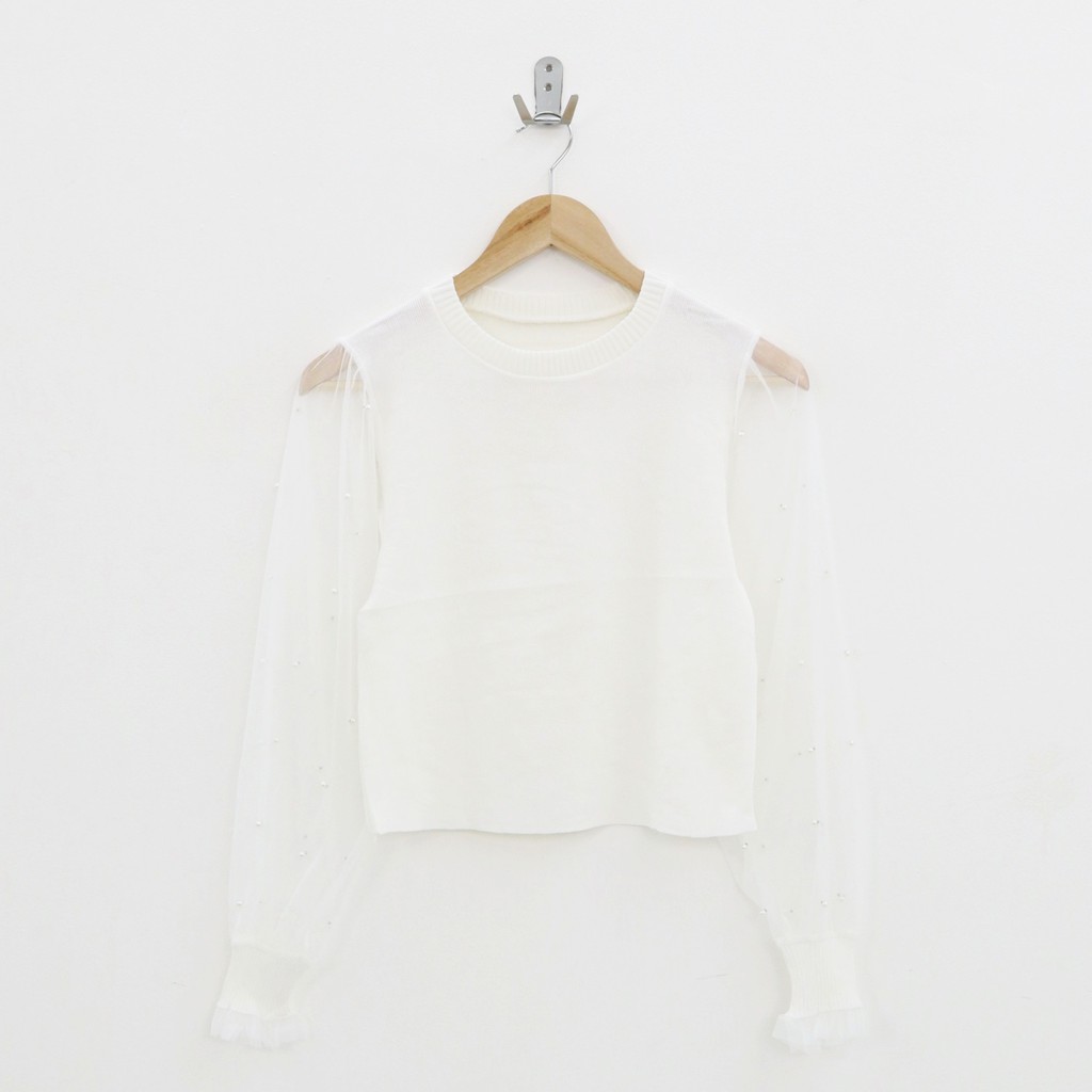 Elwina knit top blouse -Thejanclothes