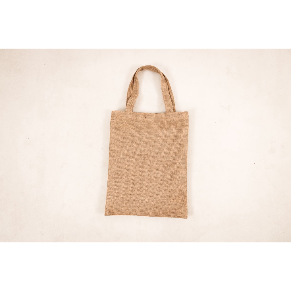 Tote Bag Areca Tas Goni Custom Ramah Lingkungan | Mini Totebag Jute Bisa Sablon