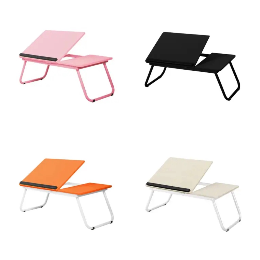 SELMA FOLDING TABLE Terry Meja Lipat Meja Belajar Meja Pink