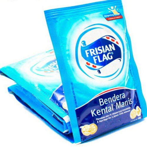 

Susu Kental Manis Putih BENDERA Sachet