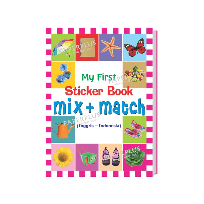 My First Sticker Book Mix + Match