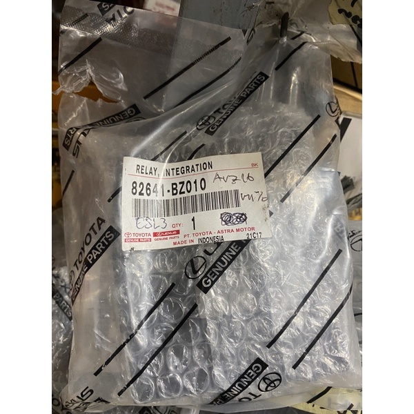 82641-BZ010 relay integration grand avanza xenia