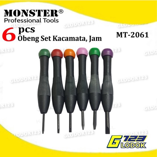 Obeng Min Plus Set Service Jam Kacamata HP Handphone Computer Laptop