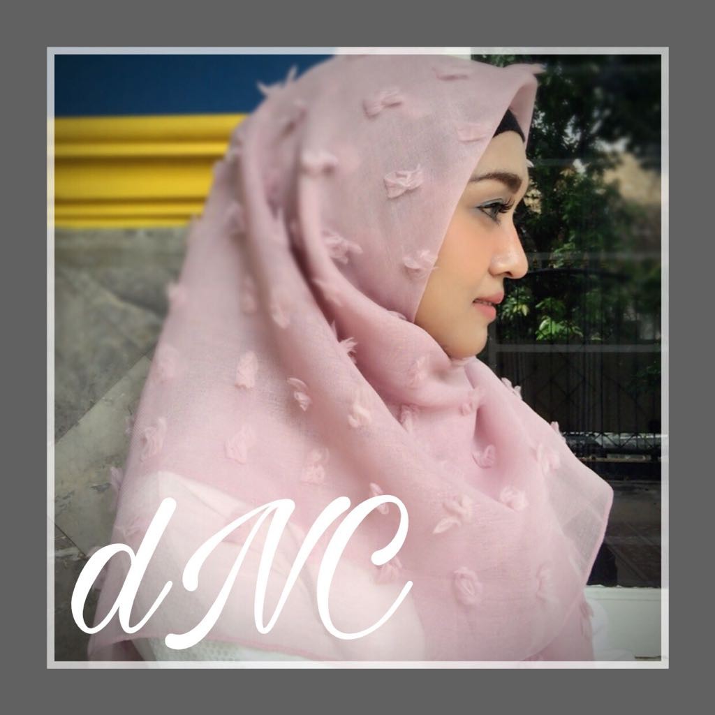 PROMO JILBAB RUBIAH Square Nude Purple