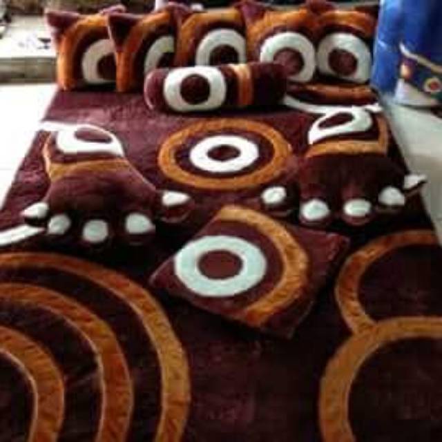 TERMURAH !!! Karpet Karakter Bulu Rasfur Full Set Tebal busa inoac 5 cm / Kasur Busa Inoac Bulu Rasfur Murah / Kasur Karpet Murah / Kasur Santai Bulu Rasfur Murah Tebal Busa 5 cm / Kasur Bulu / Karpet Bulu Tebal Murah Dan Ekonomis