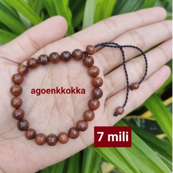 Gelang bulat 7 mili coklat kokka kaokah