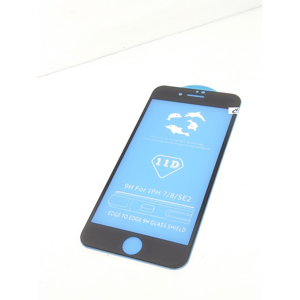 REAL 11D 9H iPhone 6 7 8 SE 2020 Tempered Glass Blue Board Real Curved Full Coverage