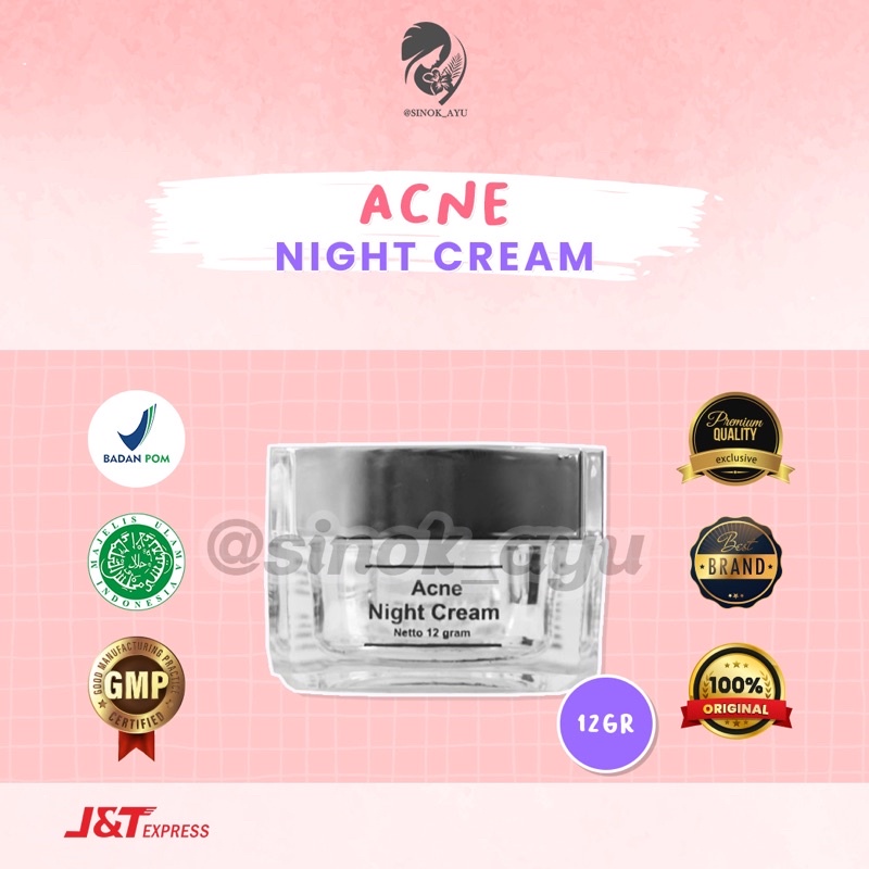 MS GLOW ACNE NIGHT CREAM MS GLOW ACNE NIGHT CREAM MALAM MS GLOW KRIM MALAM MS GLOW CREAM MS GLOW CRE