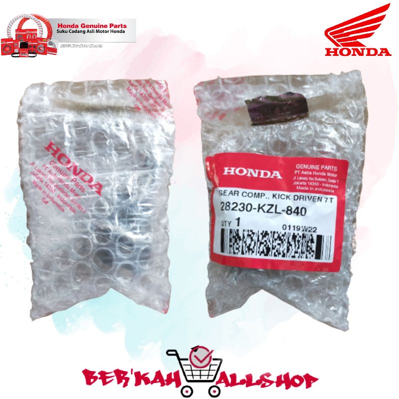 GEAR SELAHAN SPACY, GEAR COMP. KICK DRIVEN (7T)28230KZL840