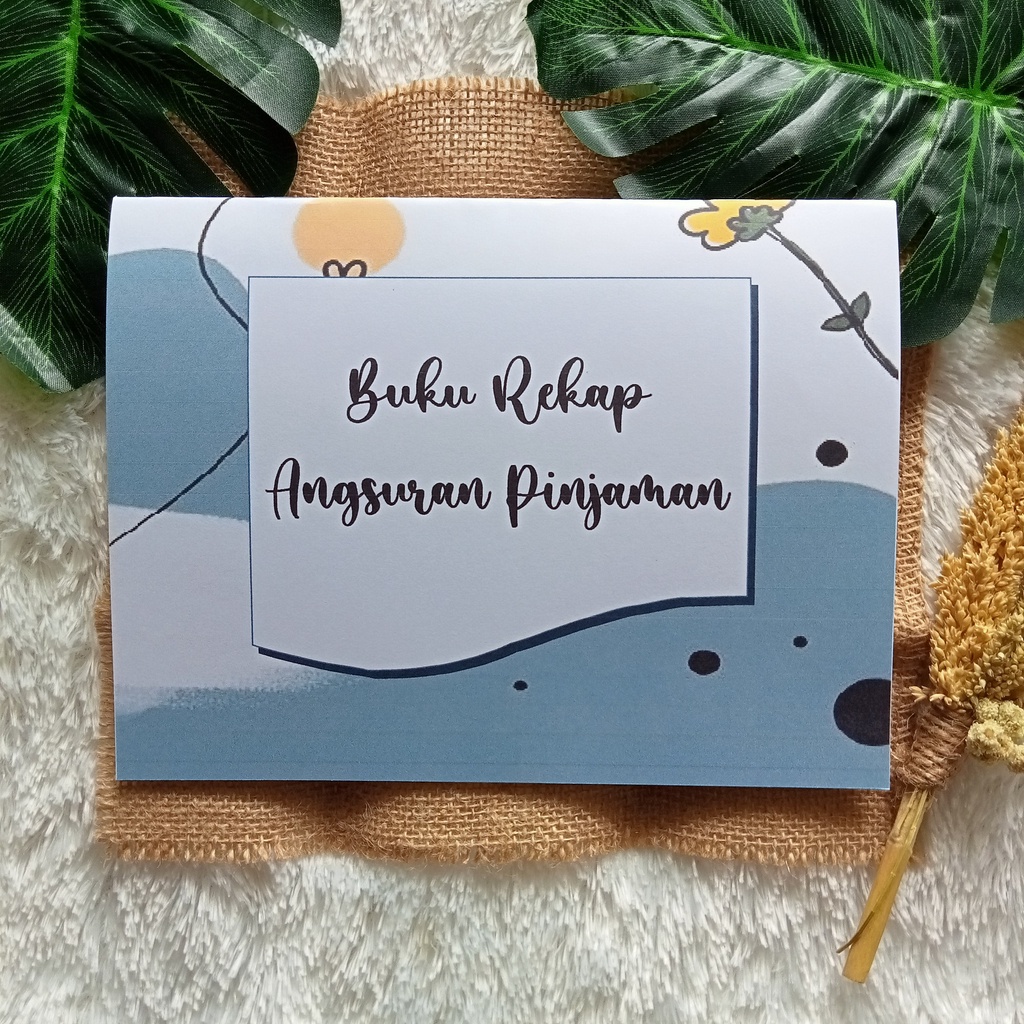 

BUKU REKAP ANGSURAN/REKAP CICILAN BARANG/ANGSURAN BARANG DLL