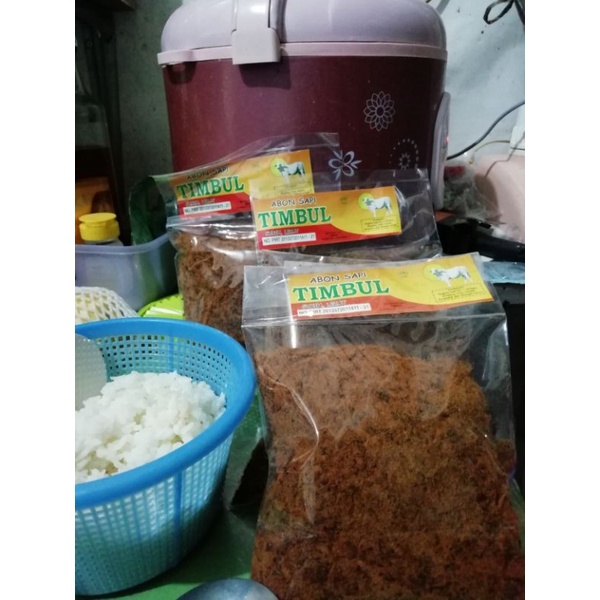 

Piscoklegit_ Abon Sapi Asli Merk Timbul Kemasan Berat Kurang Lebih 1Kg
