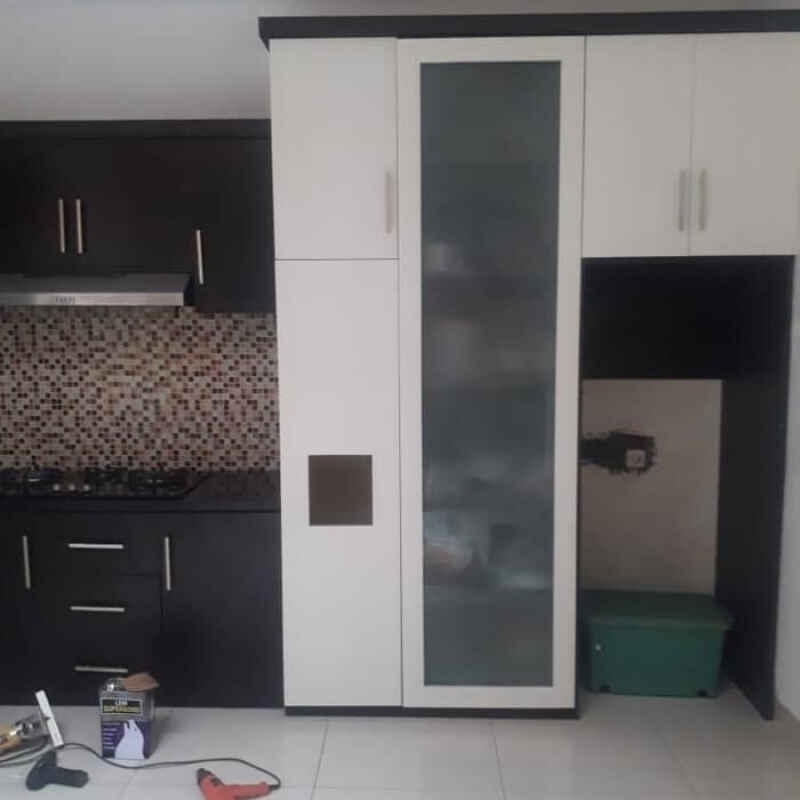 kitchen set minimalis modern taco hpl tco