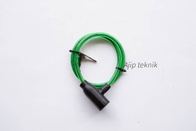 Kunci Sepeda / Cable Lock Sepeda (Warna Random)