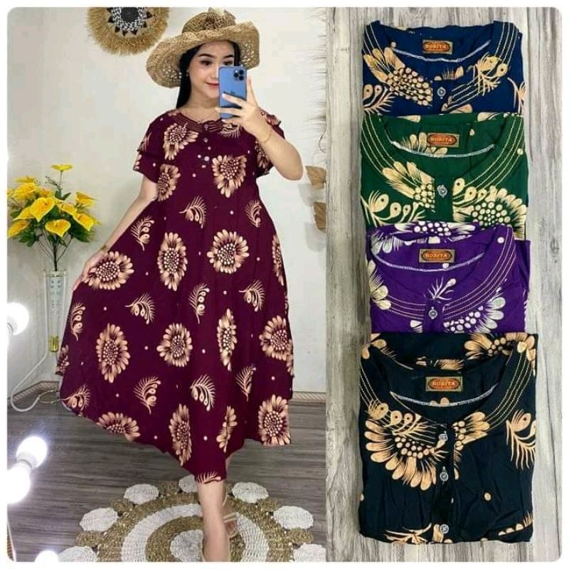 RM_BATIK Daster Payung Viral Motif Terbaru 2022 Daster Arab Terbaru Daster Termurah Kain Tebal Daste