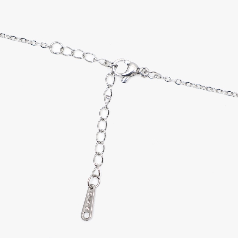 Kalung Rantai Klavikula Hias Liontin Rubah Kecil Bahan Logam Gaya Vintage Untuk Pasangan