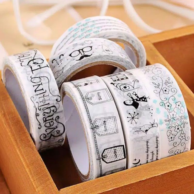 

MASKING TAPE BLACK AND WHITE