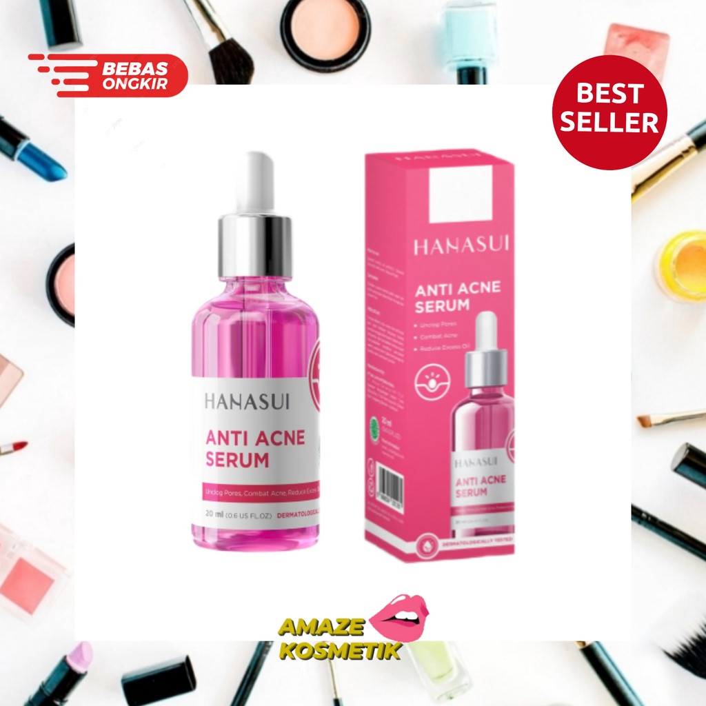 HANASUI SERUM ANTI ACNE PINK | SERUM HANASUI BY JAYA MANDIRI