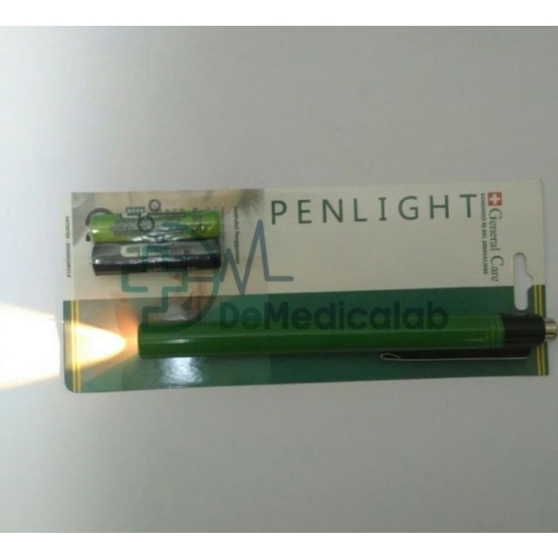 Jual Penlight Halogen General Care / Lampu Senter Medis Kuning