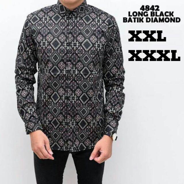 NEW ARRIVAL DISTRO BATIK PRIA JUMBO BORDIR SOGAN HRB026 BATIKAF NOTOARTO BATIK IPNU-IPNU HEM PRIA l-KODE 4842