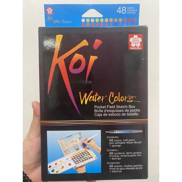 

Koi Cat air/water color 48 warna ori