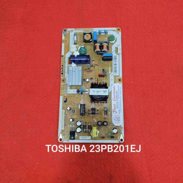 MESIN TV LED  - REGULATOR  - PSU  - POWER SUPPLY TOSHIBA 23PB201EJ
