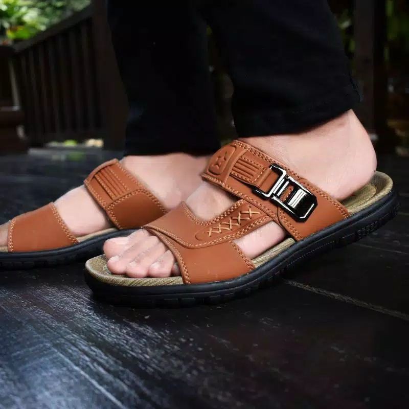 SANDAL PRIA DAVIS 03 SANDAL KASUAL PRIA SANDAL SLOP-4