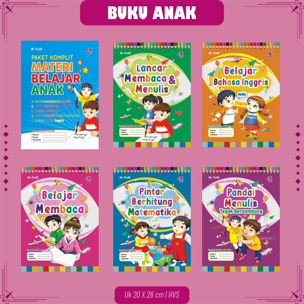  BUKU  ANAK BUKU  TK  PAUD BUKU  SD BELAJAR MEMBACA BELAJAR 