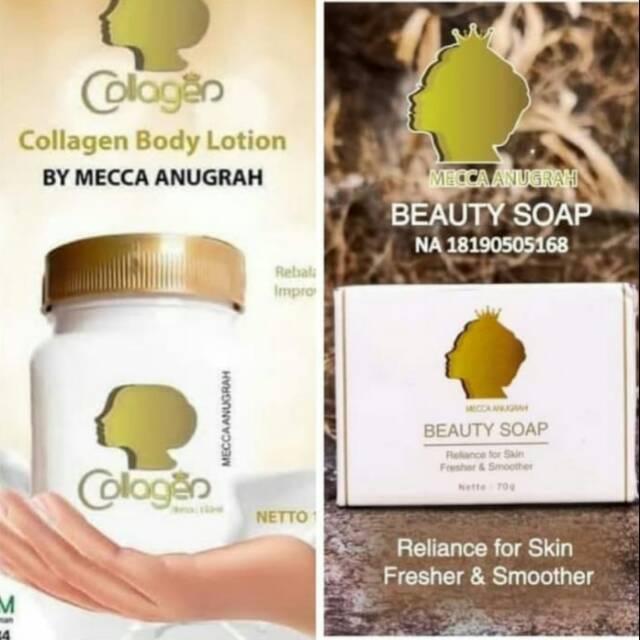 PAKET  MECCA ANUGRAH BIBIT LOTION DAN BODY SOAP