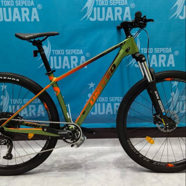  united  mtb  29inchi detroid 71 sepeda  gunung  carbon 