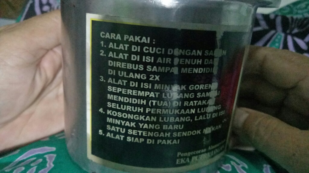 Wajan Sostel Mini (sosis Telur) Lubang 4