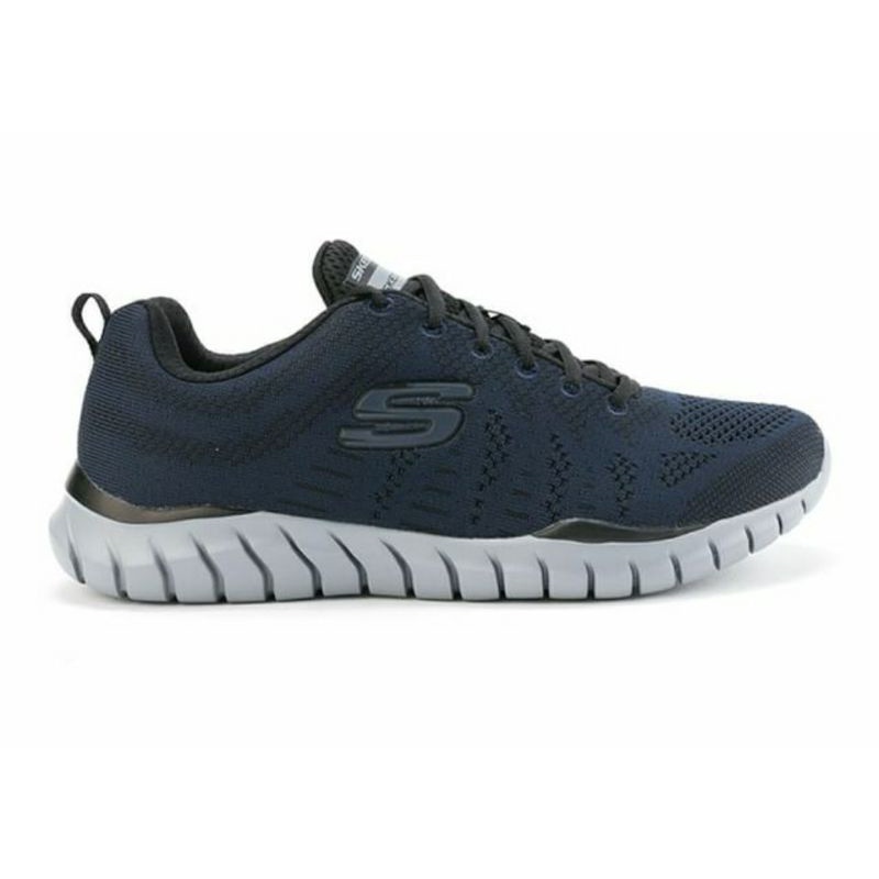 SKECHERS OVERHAUL-DEBBIR NAVY/BLACK MAN SIZE 41&42
