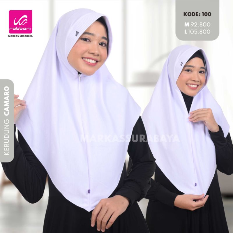 (TIDAK RESTOCK) KERUDUNG INSTAN RABBANI CAMARO ORIGINAL