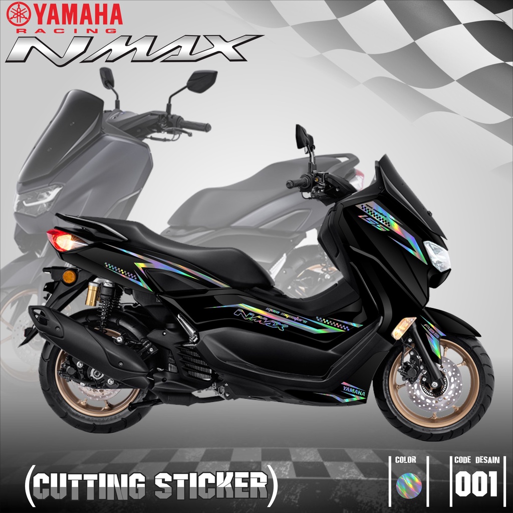 Cutting Sticker NMAX NEW 2021 - Aksesoris Motor Stiker Yamaha Nmax New Schotlite Cutting Stiker Stri