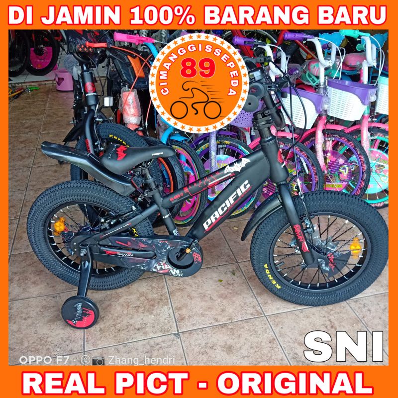 SEPEDA ANAK BMX 18 INCH PACIFIC BATMAN NEW