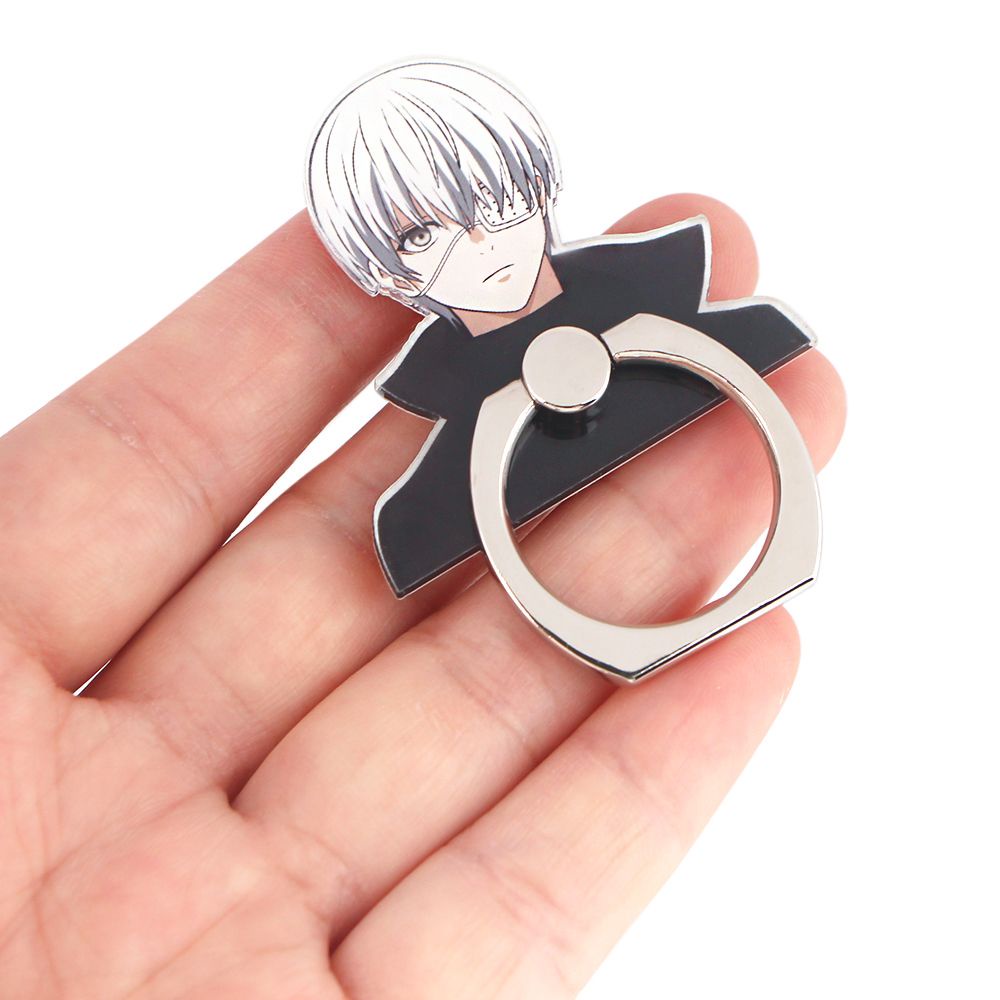 Rebuy Inuyasha Bracket Ring Stand Holder Handphone Anti Jatuh Bahan Metal Desain Dragon Ball