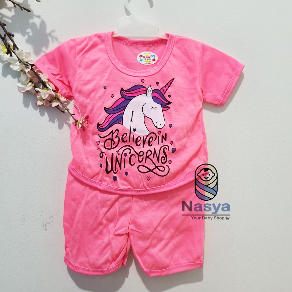 [N-101] Baju Bayi New Born Kombinasi / Setelan sehari-hari anak perempuan (0-6 bulan)