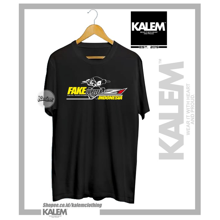 Kaos Baju FAKE JUPITER Z1 Indonesia Yamaha Jupiter z1 Kaos Otomotif - D2Z