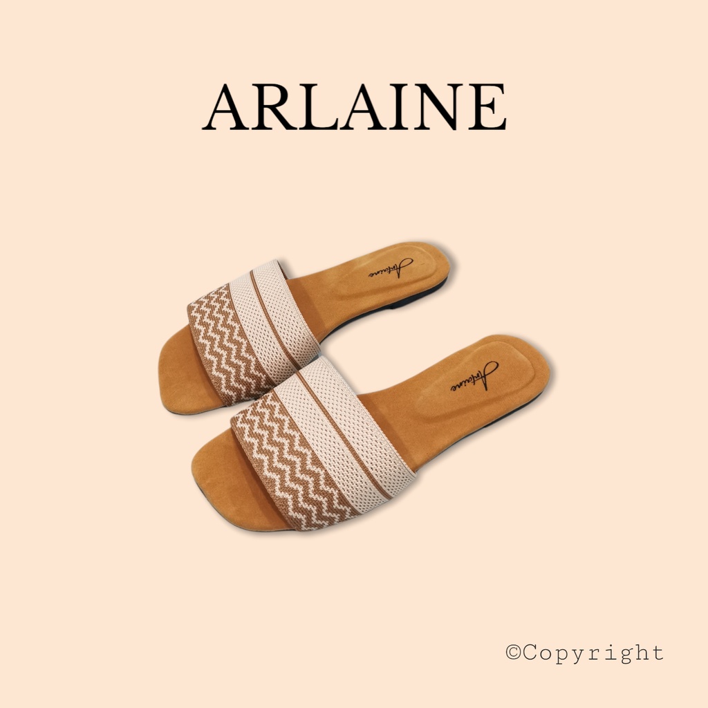 Arlaine Keiko Sandal Flat Wanita