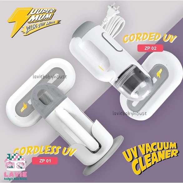 Zuuper Mum Vacuum Cleaner dengan UV HEPA Filter