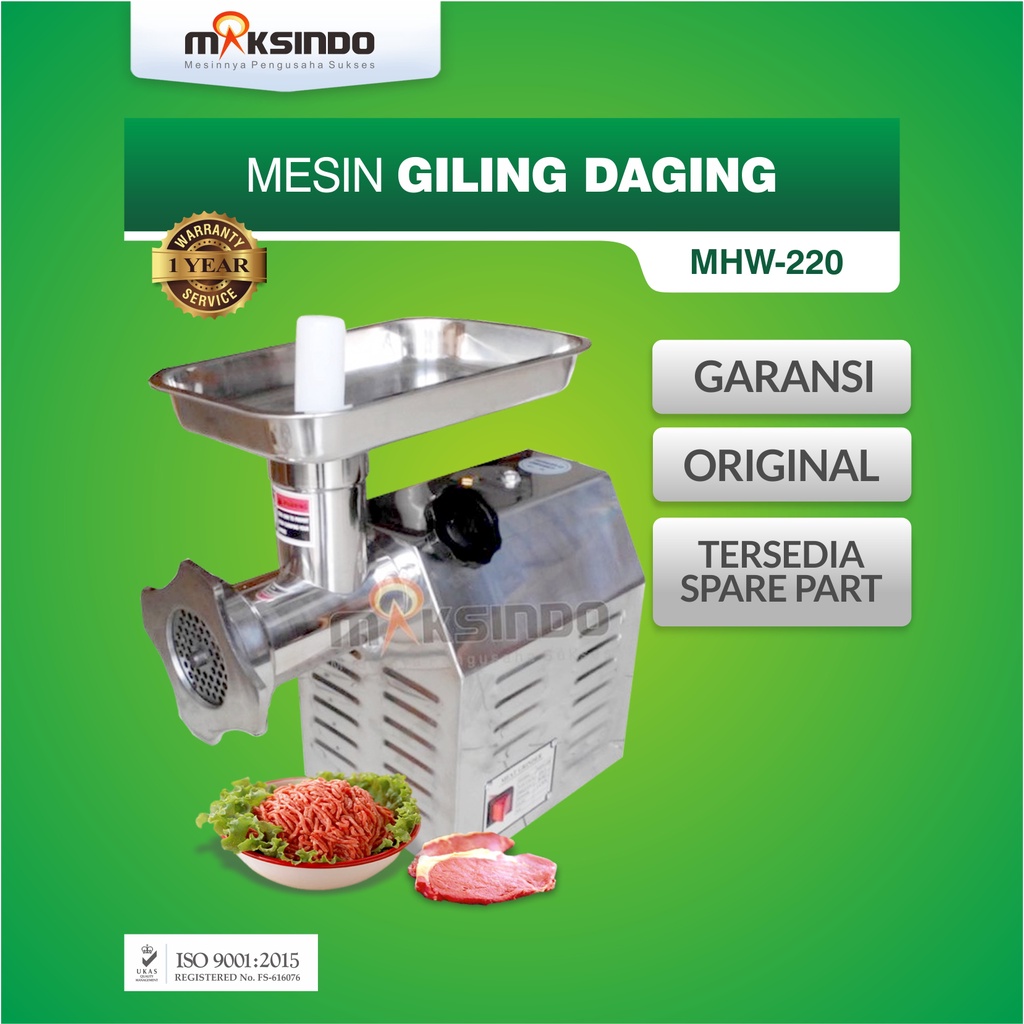 Mesin Giling Daging MHW-220 Maksindo