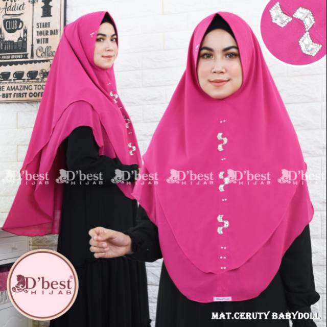 Khimar Adel by D'Best Hijab