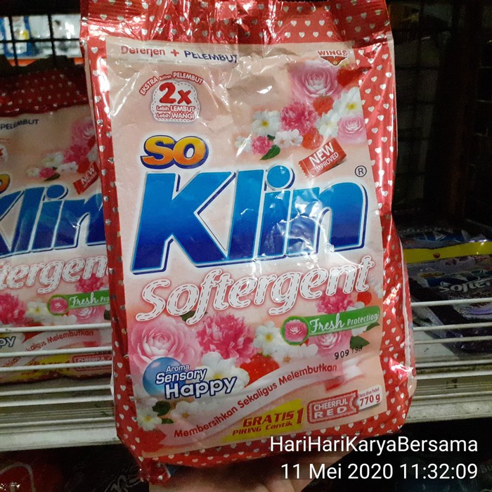 So Klin Softergent Cheerful Red 770gr