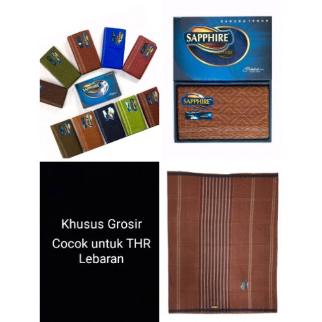 Sarung THR Grosir sapphire 1/2 kodi