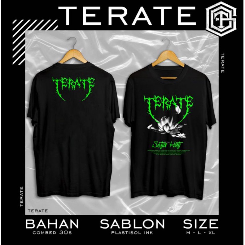 KAOS TERATE TERABRU || KAOS TERATE KEREN || KAOS TERATE KEKINIAN || KAOS TERATE NEW DESAIN