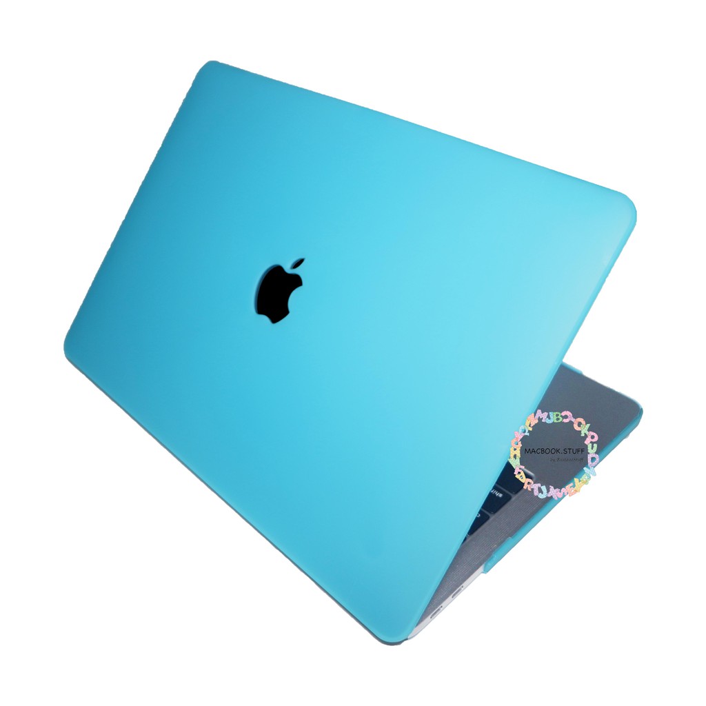 MACBOOK Case MATTE SKYBLUE NEW AIR PRO RETINA 11 12 13 14 15 16 INCH NON /  WITH CD ROOM / TOUCHBAR / TOUCH ID / M1 2020 2021 2022